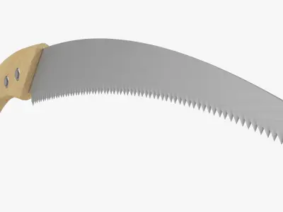 Pruning Saw 3D Model 3D model