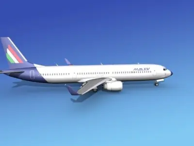 Boeing 737-900ER Malev Hungarian Airlines 3D model