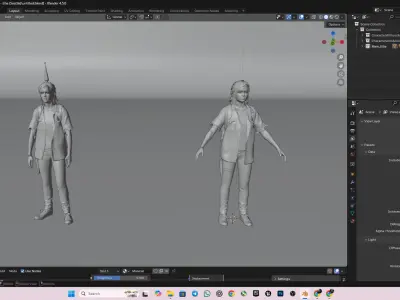 The Last of Us Part II Ellie 3D model