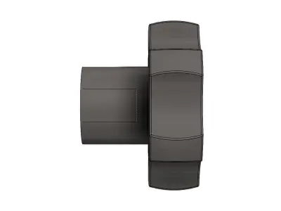 Manipulo Handle Merkbak MSF 4631 M10 3D model