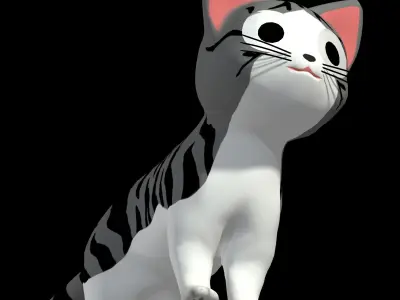 Chii nonrigged Free 3D model