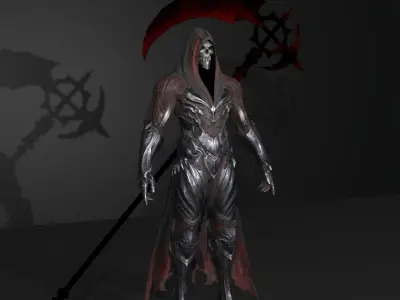 moon shadow death 3D model