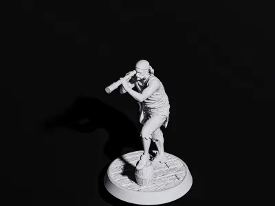 pirate scout 3D print model