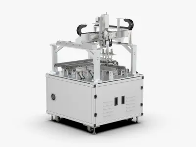 Automatic Flipping in Assembly Line 3D model