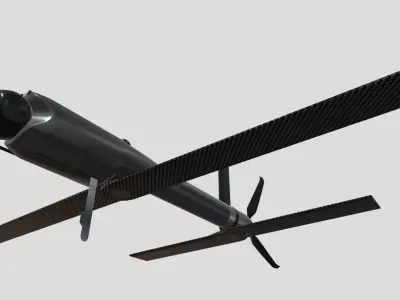 UAV Switchblade 600 Low-poly 3D model