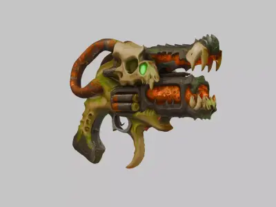 Infernal Artifact 3D ModelInfernal Artifact 3D Model Low-poly 3D model