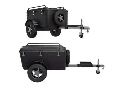 cargo Trailer 3D model