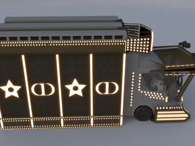 TruckshopDior 3D model