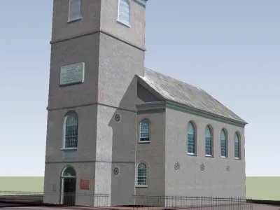 Old North Church Boston 3D model