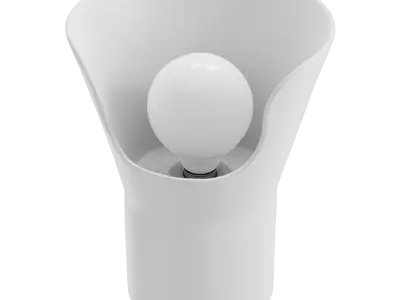  Eno Ceramic Xona Lamp Model, White 