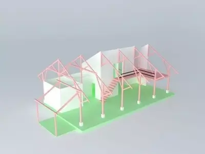 Ivonna houserev01 Free 3D model