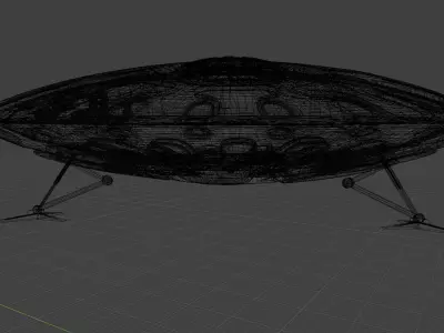 Flying Disk 3D model