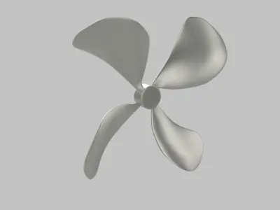 Propeller 3D model 3D model