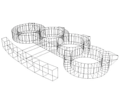 Brass Knuckle - Type 2 3D model