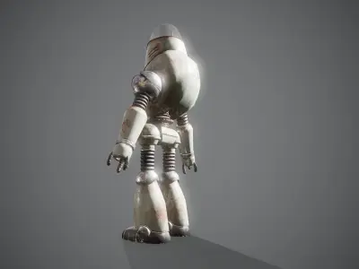 Fallout - Protectron Robot  3D model