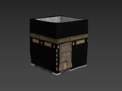 kaaba Low-poly 3D model