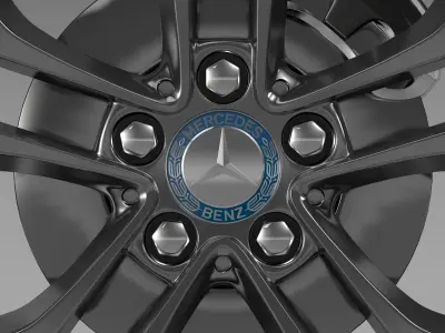 Mercedes Benz C 220 wheel 3D model