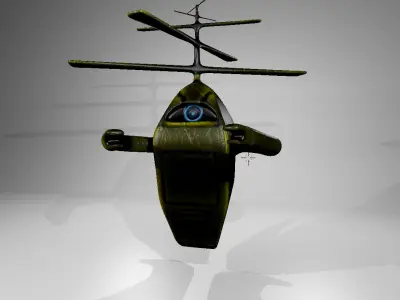 Robot sci fi 3D model