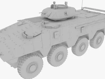 Armored Infantry Fighting Vehicle 3D model