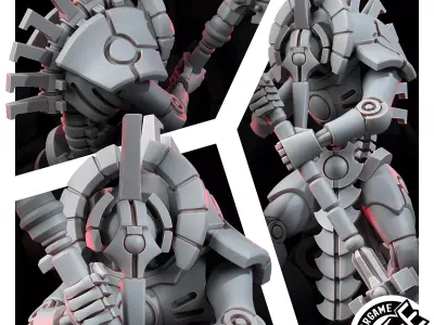 NECROCYBORG ARCVAULT APPRENTICE 3D model