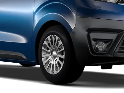 Toyota ProAce Van L3 2017 3D model