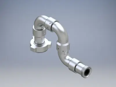 Swivel joints 3D model