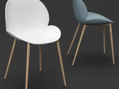 Dining set 47 Free 3D model