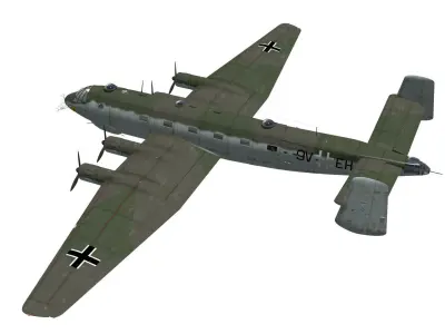 Junkers Ju290 A5 3D model