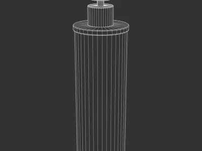  Bathroom Soap Dispenser Model, Black 