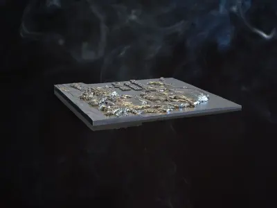 War 2022 Russia Ukraine 3D print model