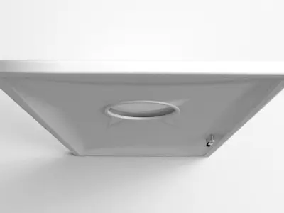 Door 9 with hole in middle 3D model