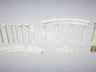 Column Pack 3D model