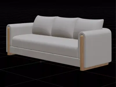 Sofa Furniture 3D model purchase