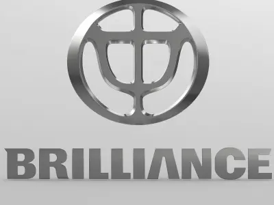 brilliance logo 3D model
