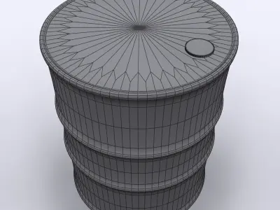 Barrel 3D model
