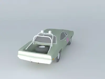 Dodge Shopping Car(t) Free 3D model