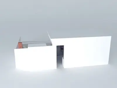 coberturaorkut house with awning Free 3D model
