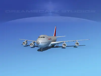  Boeing 747-100 Northwest Cargo 3D model