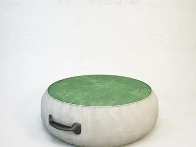 DIESEL Chubby Chic pouf L by Moroso Free 3D model