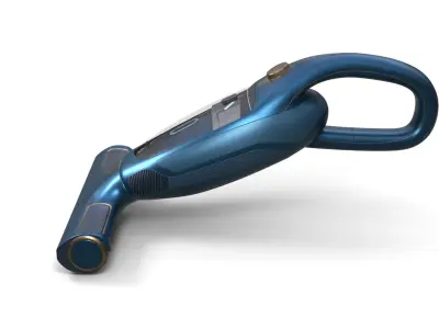Modern Handheld Vacuum Cleaner  Low-poly 3D model
