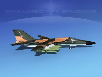 General Dynamics FB-111 Aardvark V03 3D model
