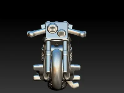 Harley Davidson V-Rod Bobber Free 3D print model