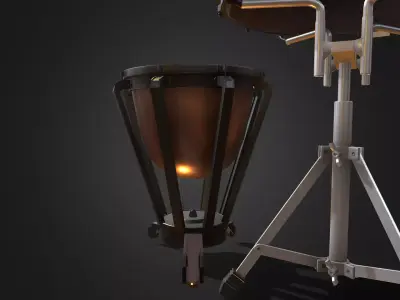 Orchestra Instrument Pack 3D model