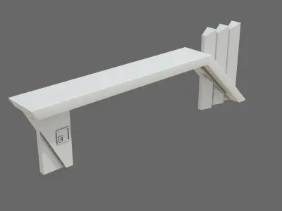 Main Gate ID074 Free 3D model