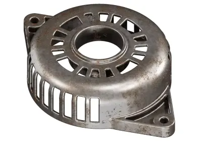 Rusty Alternator Housing 3D model