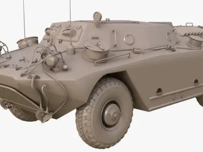 FUG OT 65 Clay Mental Ray  3D model