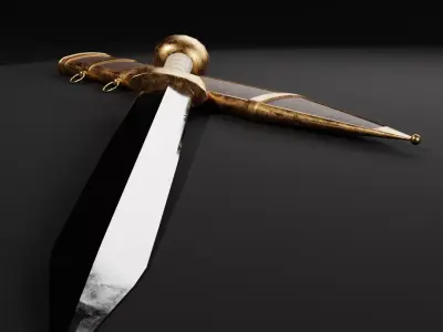 Roman Gladius 3D model