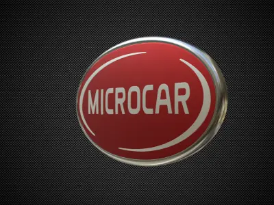 microcar logo 3D model