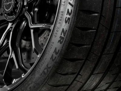 Continental Sport Contact 7 335 25 ZR22 105Y 3D model