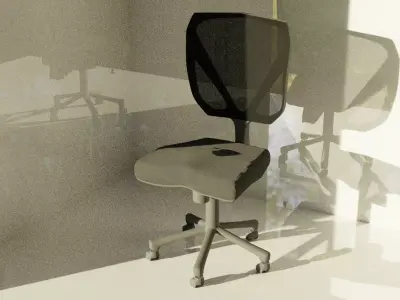 Office Swivel Chair Free 3D model